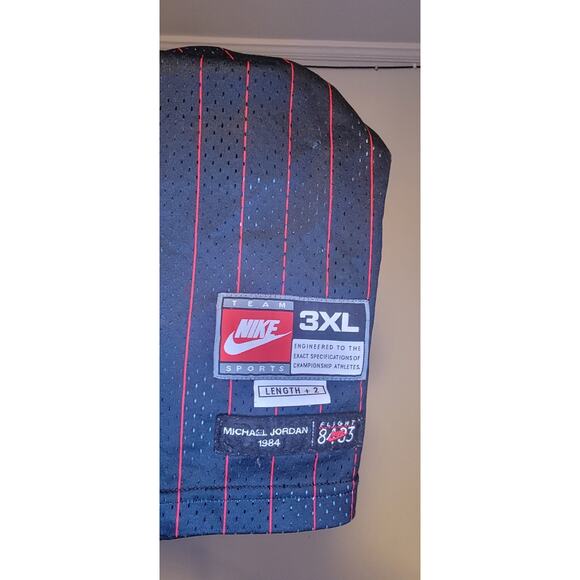 Nike Authentic Michael Jordan Chicago Bulls 23 Jersey Mesh 3XL Sz 56 Flight 8403 - Picture 4 of 4